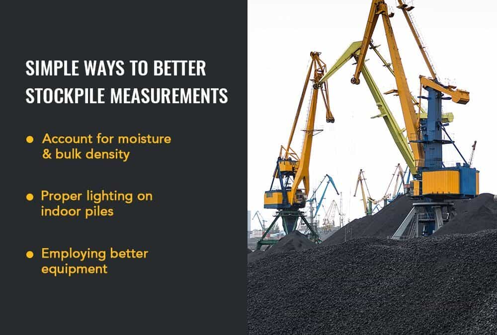 For Better Stockpile Measurements- Employ These Simple Ways!!!